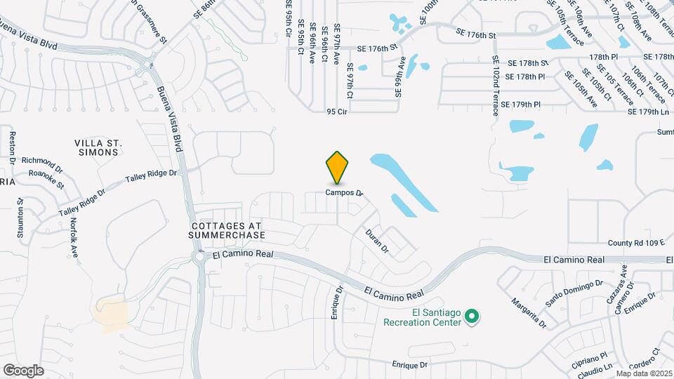 1693 Campos Dr Map and Location Details