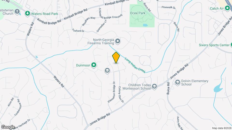 10610 Colony Glen Dr Map and Location Details