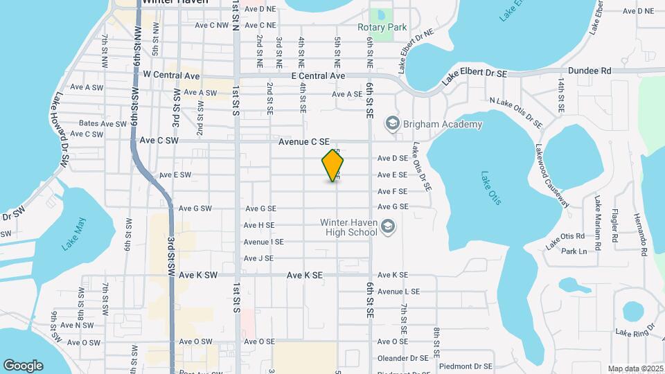 495 Ave F SE Map and Location Details