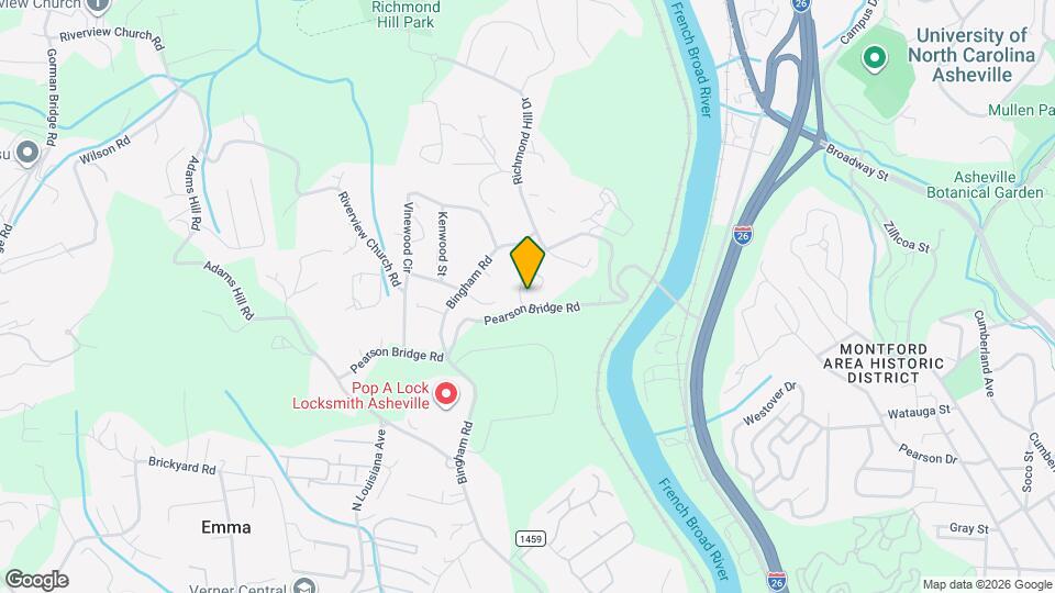 9 Otis Campbell Rd Map and Location Details