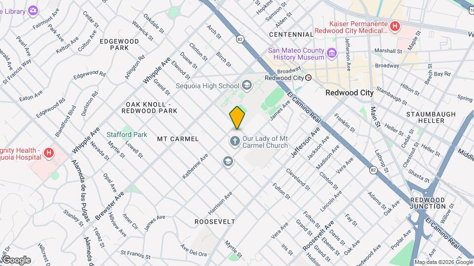 318 Elwood St, Unit 3 Map and Location Details