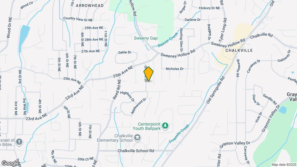 2415 Ormond Dr Map and Location Details