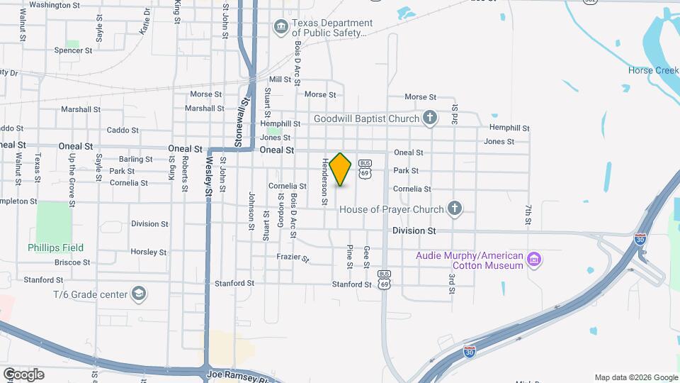 3907 Simonds St Map and Location Details