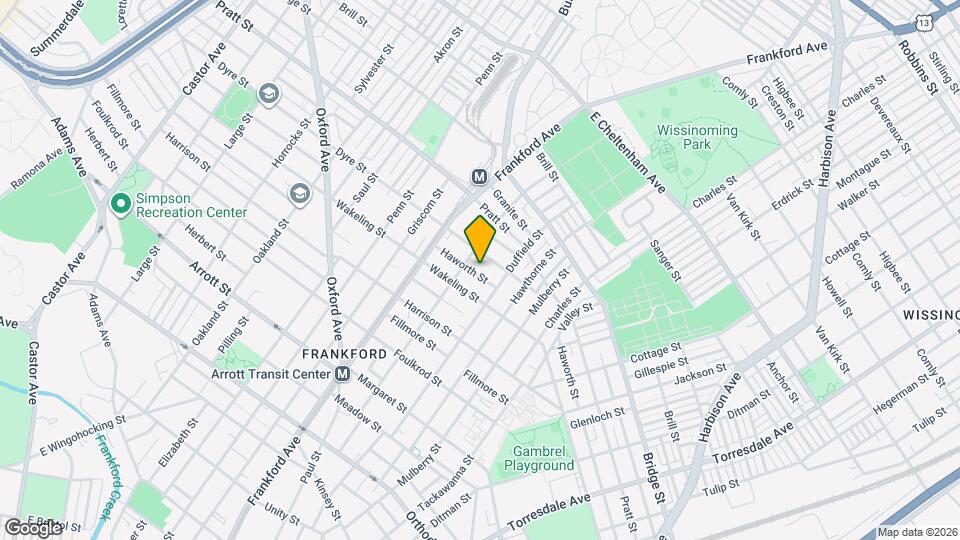 1657 Haworth St, Unit 1657 Haworth St 2fl Map and Location Details