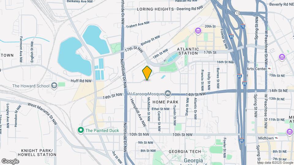 470 16th St NW Map and Location Details