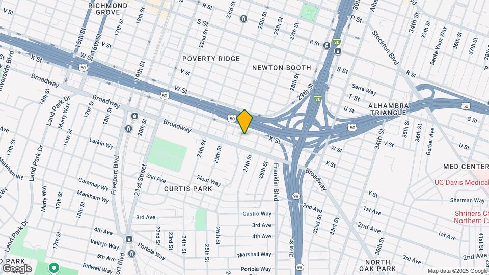 2415 26th St Map and Location Details