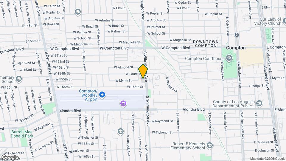 441-447 S Wilmington Ave Mapa y Detalles de la Ubicación