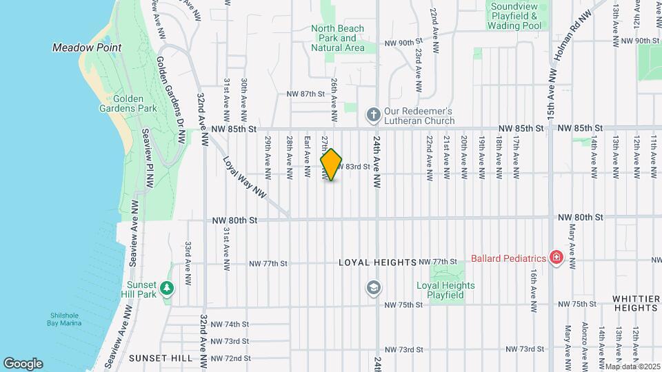 8050 27th Ave NW Map and Location Details