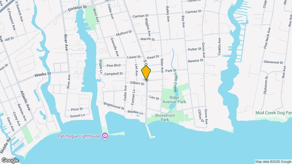 472 S Ocean Ave Map and Location Details