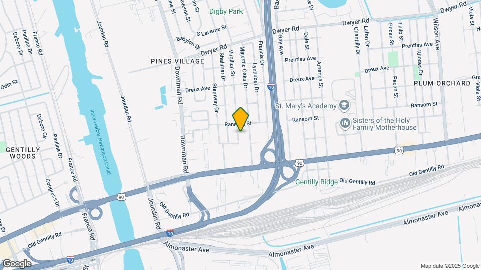 4517 Virgilian St Map and Location Details