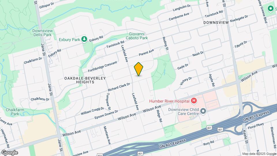 164 Richard Clark Dr Map and Location Details