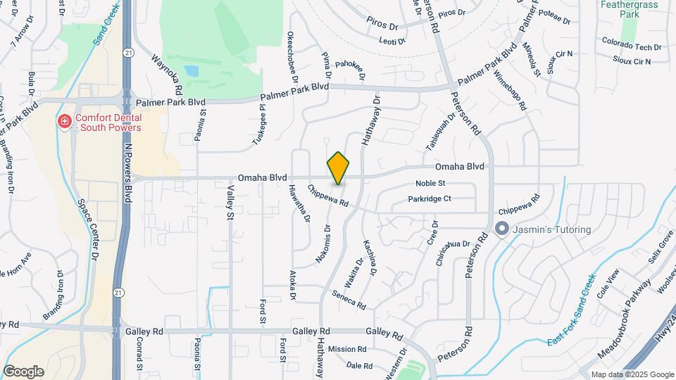 1450 Nokomis Dr Map and Location Details