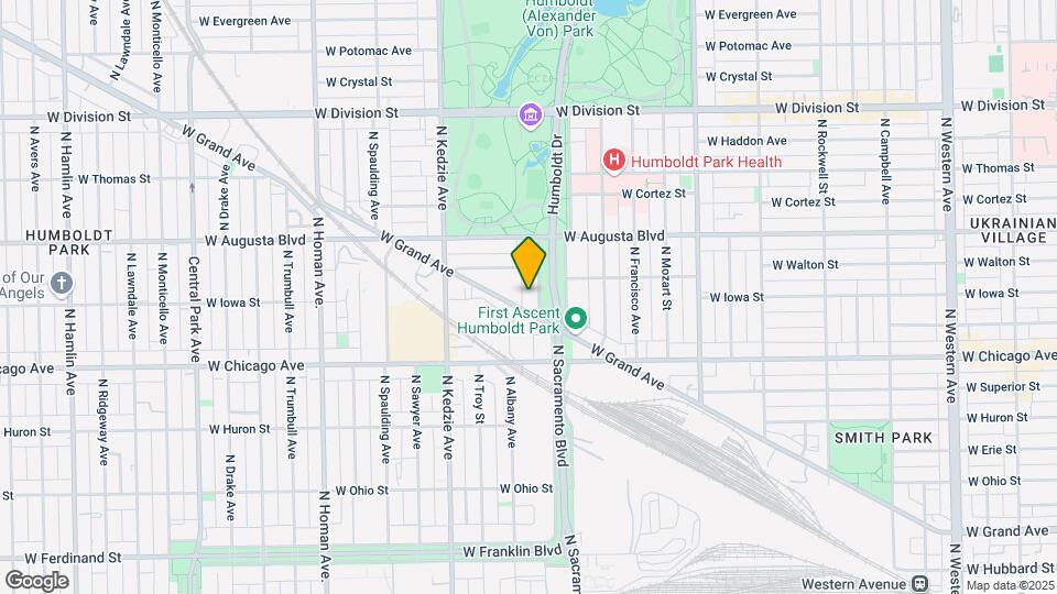 864 N Sacramento Blvd, Unit 2 Map and Location Details