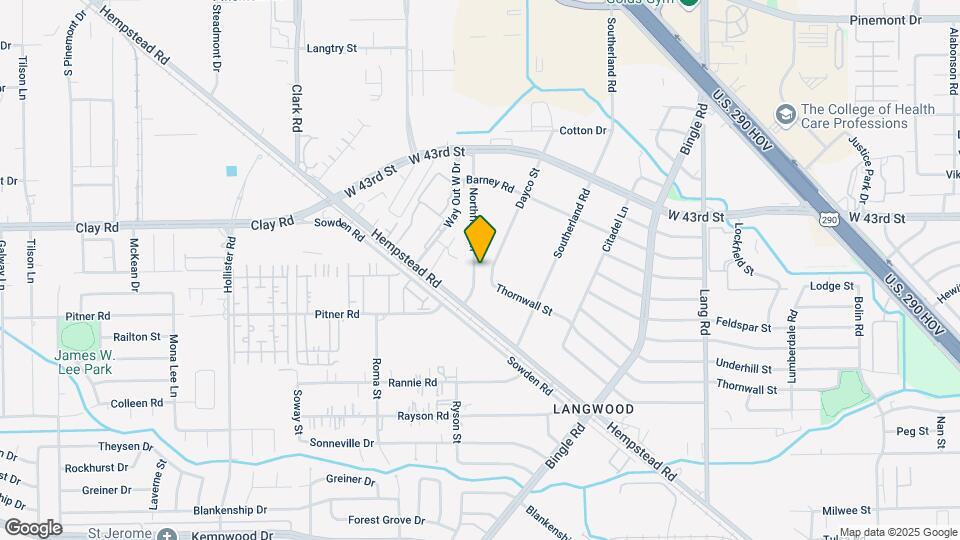 4032 Northfield Ln Map and Location Details