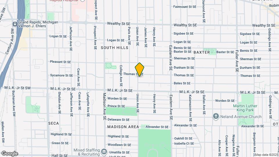 714 Union Ave SE Map and Location Details