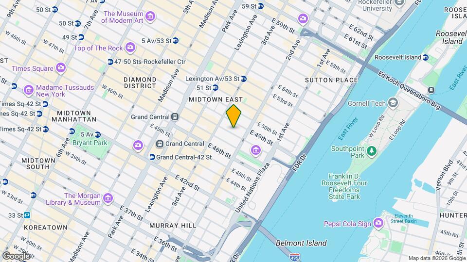 235 East 48th Street Map and Location Details