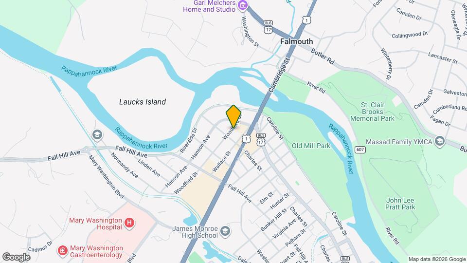 312 Woodford St Map and Location Details