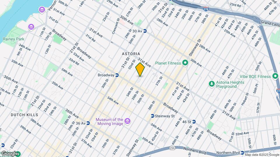 31-59 34th St Mapa y Detalles de la Ubicación