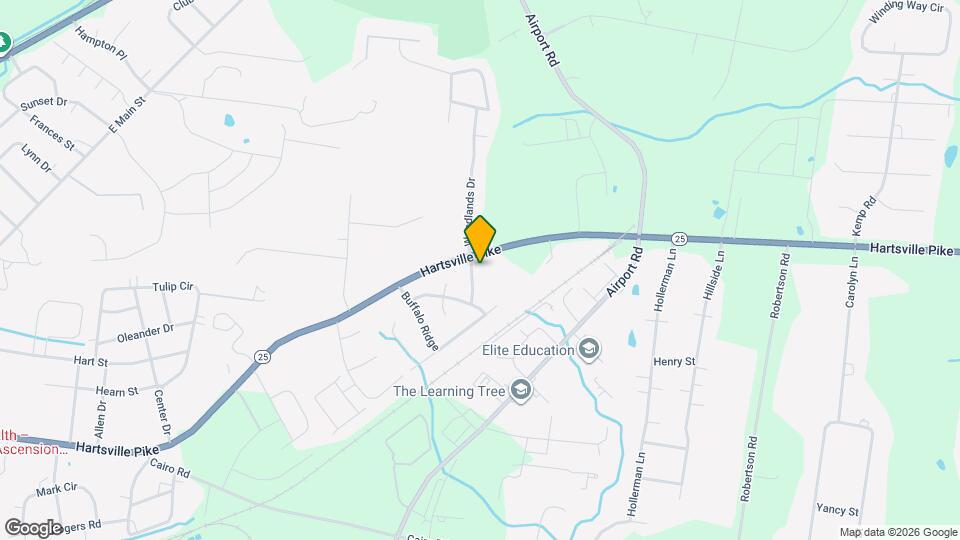 435 Rocky Crest Dr Mapa y Detalles de la Ubicación