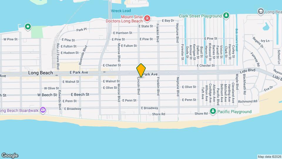 304 Lincoln Blvd Map and Location Details