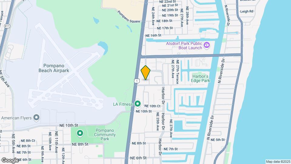 1211 NE 23rd Ave Mapa y Detalles de la Ubicación
