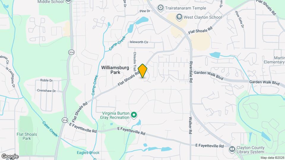 1421 Highgrove Way Mapa y Detalles de la Ubicación