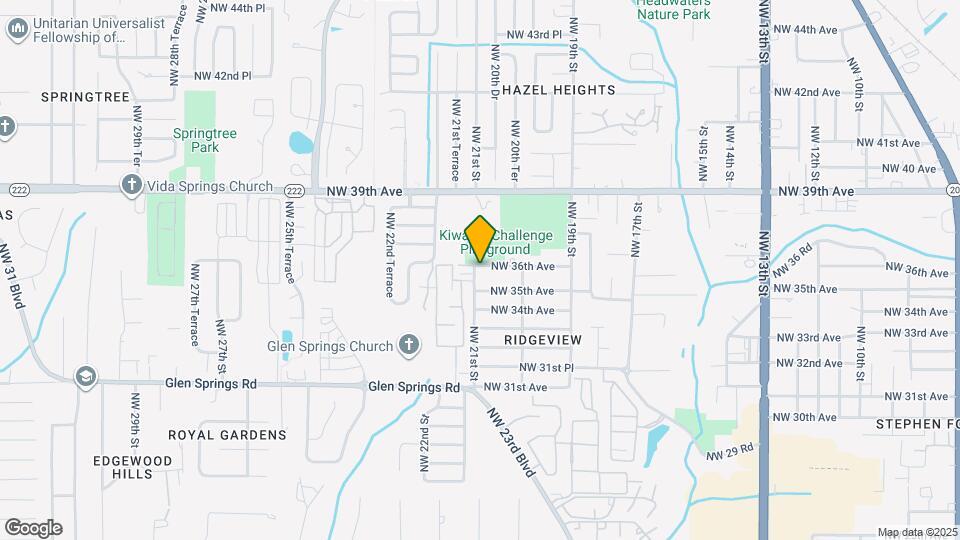 2049 NW 36th Ave Map and Location Details