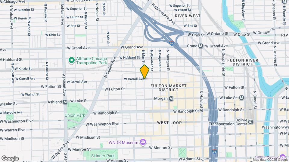 325 N May St Map and Location Details