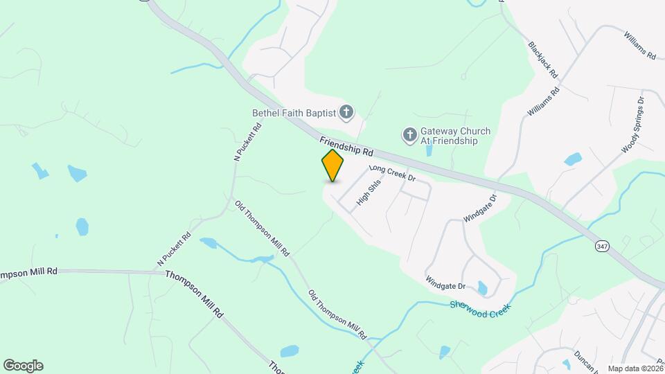 3507 Creek Hollow Mapa y Detalles de la Ubicación