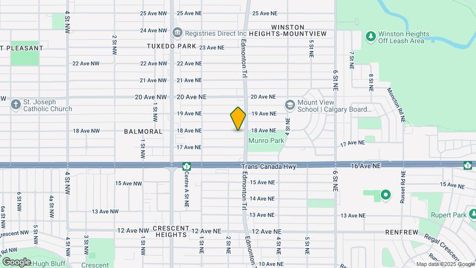 257 18 Av NE Map and Location Details