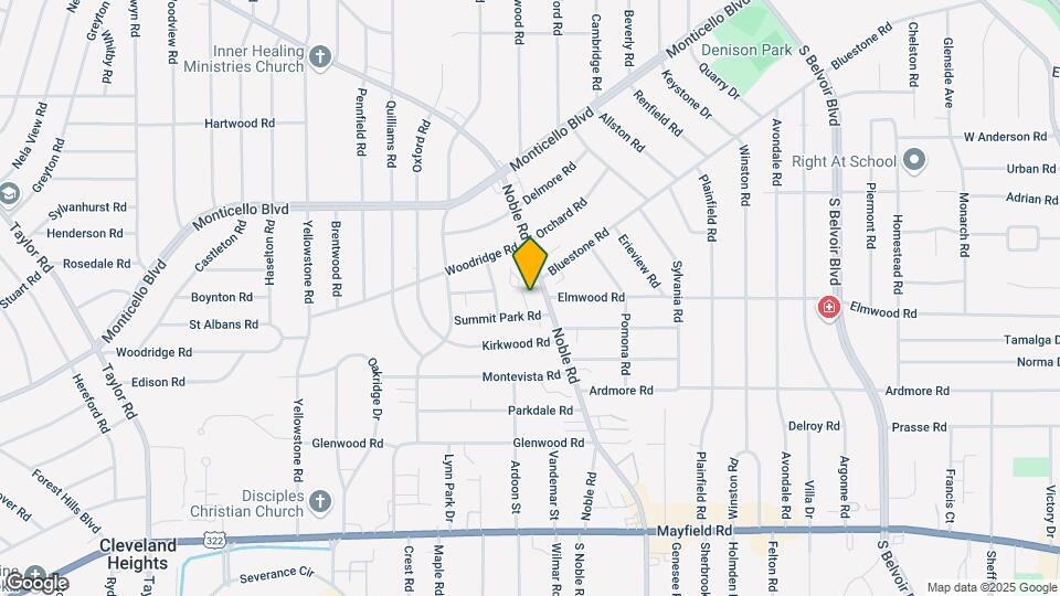 2746 Noble Rd Mapa y Detalles de la Ubicación