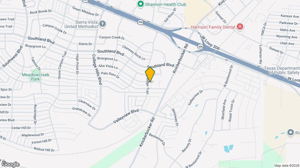 4926 Blue Ridge Trail Map and Location Details