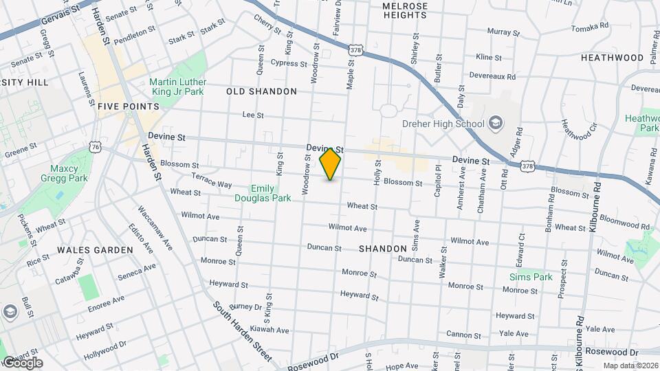 2732 Blossom St Map and Location Details