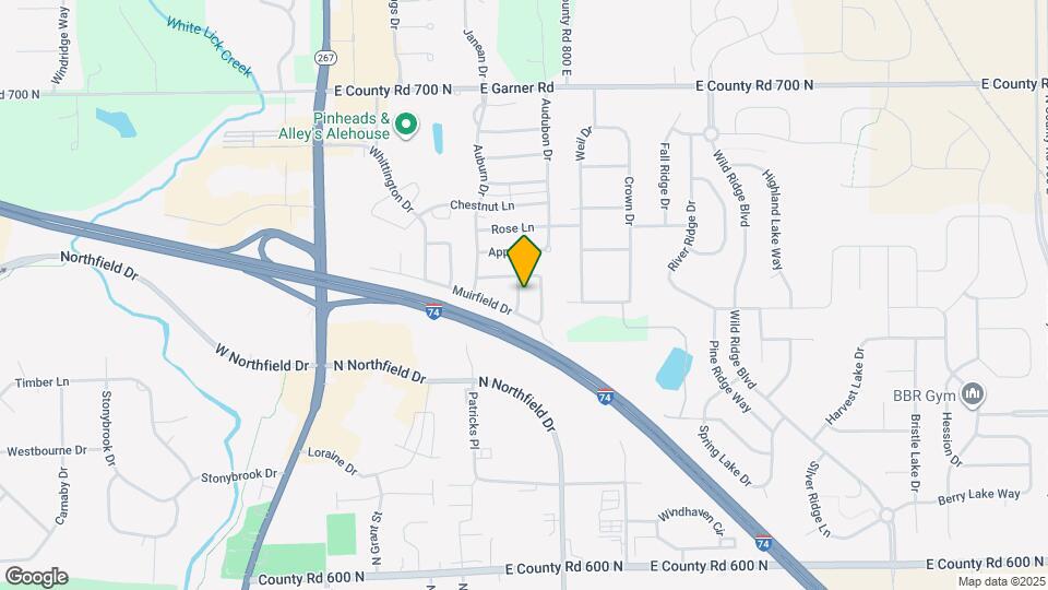 1205 Turnbury Ln Map and Location Details