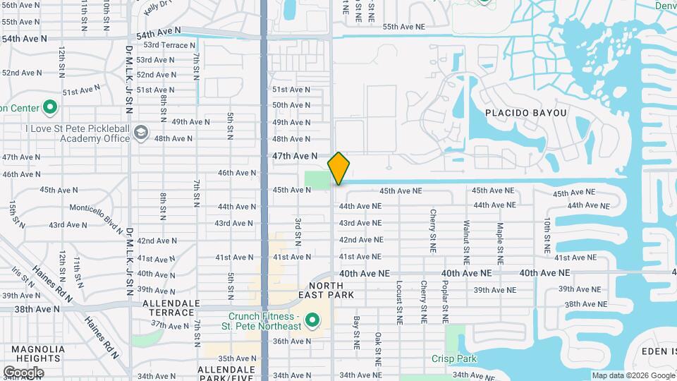 4435 1st St NE Map and Location Details