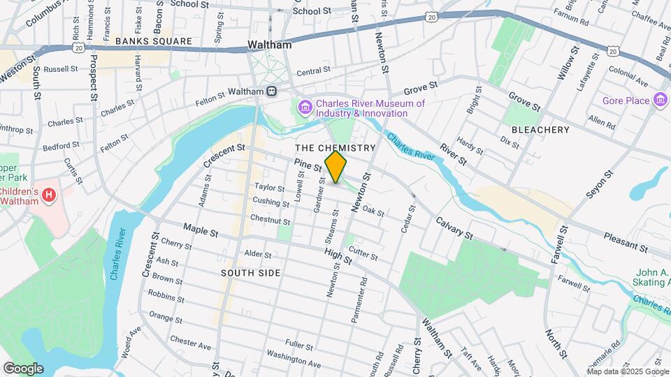 33 Gorham St Map and Location Details