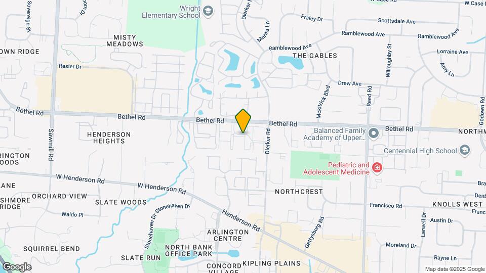 2245 Hedgerow Road Mapa y Detalles de la Ubicación