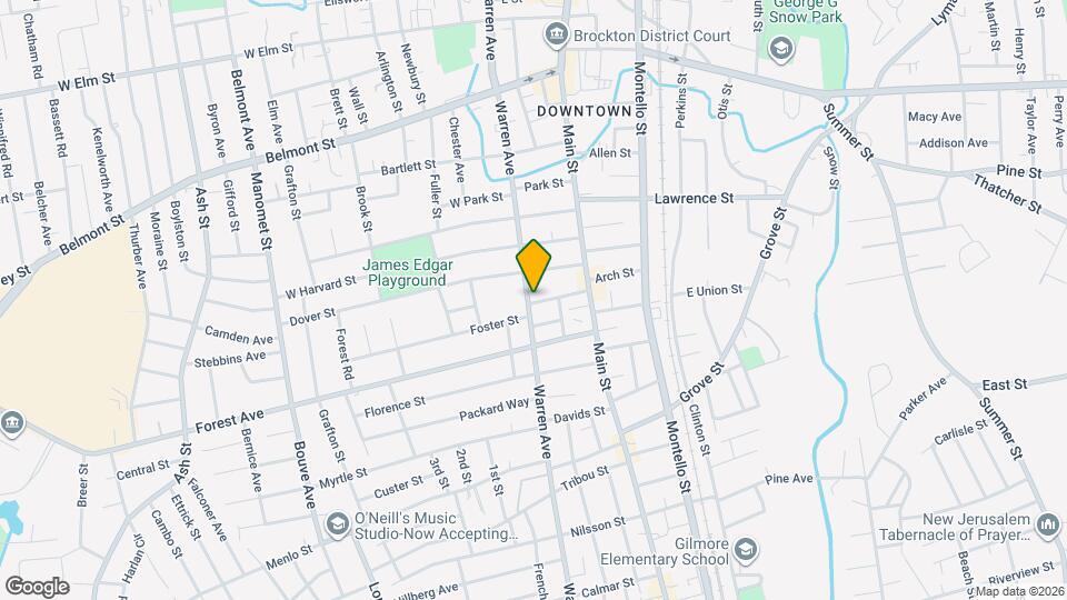 574 Warren Ave Map and Location Details