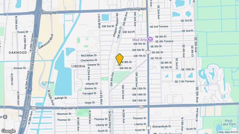 274 SW 9th St Map and Location Details