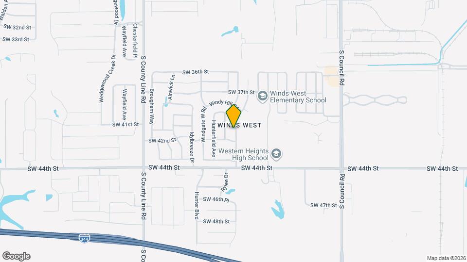 4101 Western Heights Ave Map and Location Details