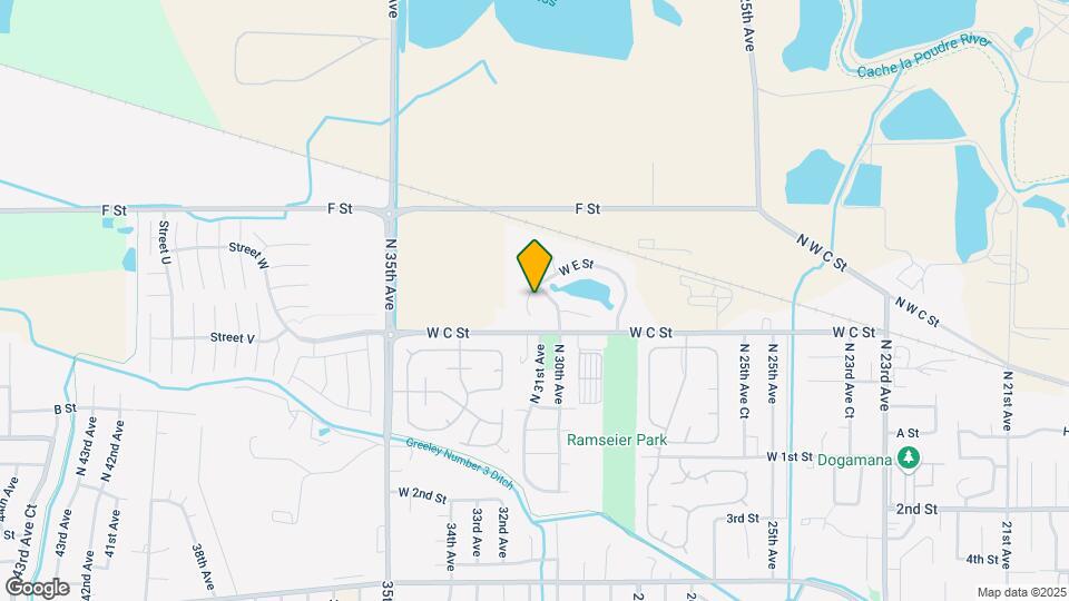 522 N 30th Avenue Ct Map and Location Details
