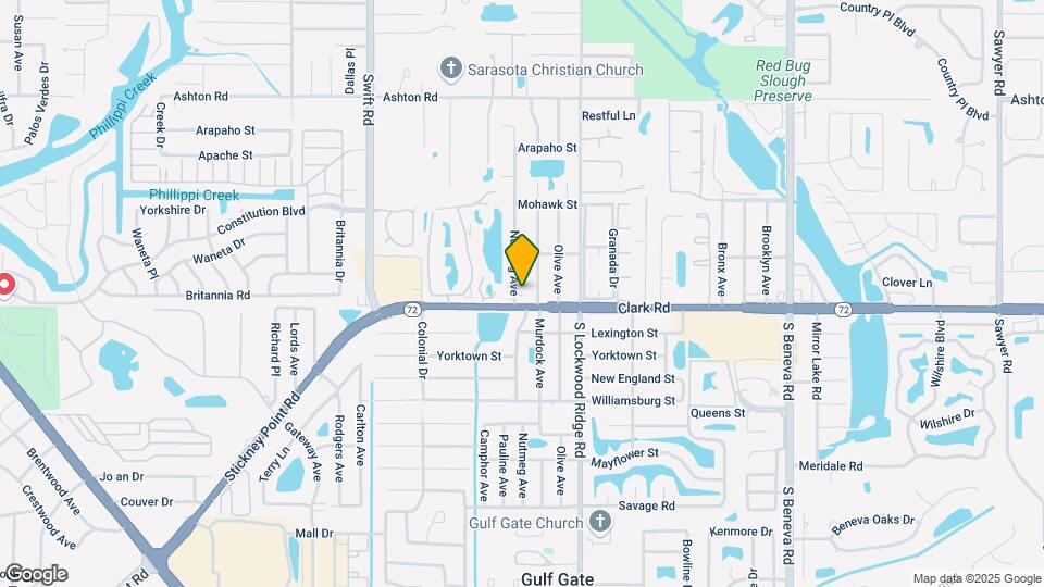 5731 Nutmeg Ave Map and Location Details