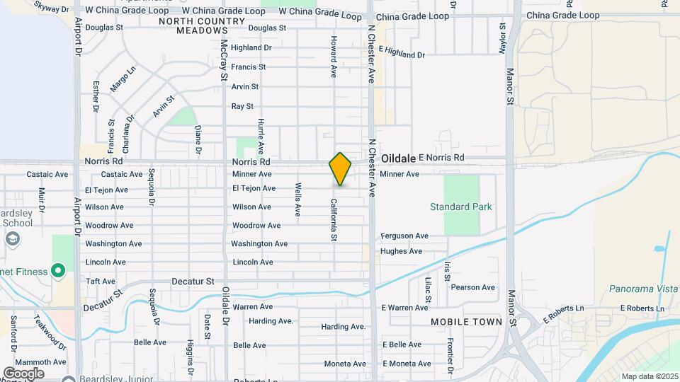 129 El Tejon Ave Map and Location Details