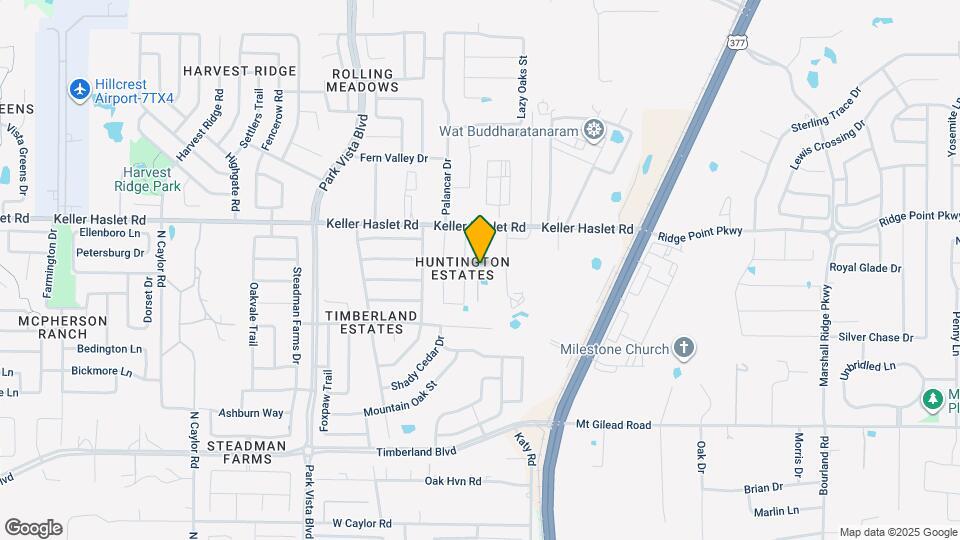 4700 Keller Haslet Rd Map and Location Details