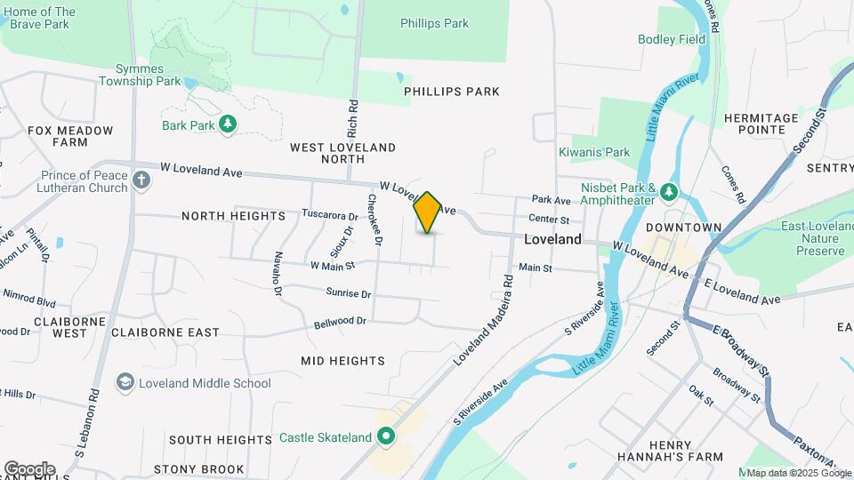 205 Highland St Mapa y Detalles de la Ubicación