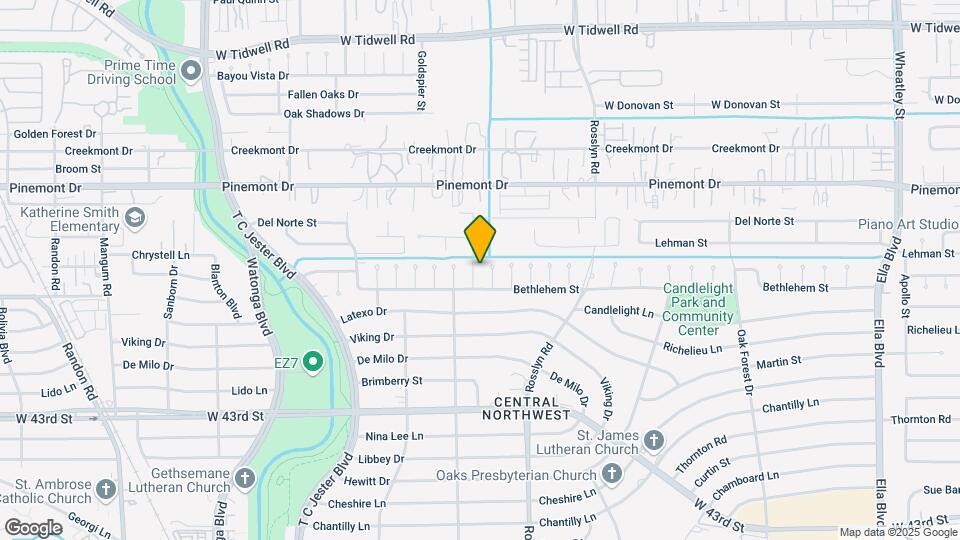 4414 Belle Glade Dr Map and Location Details