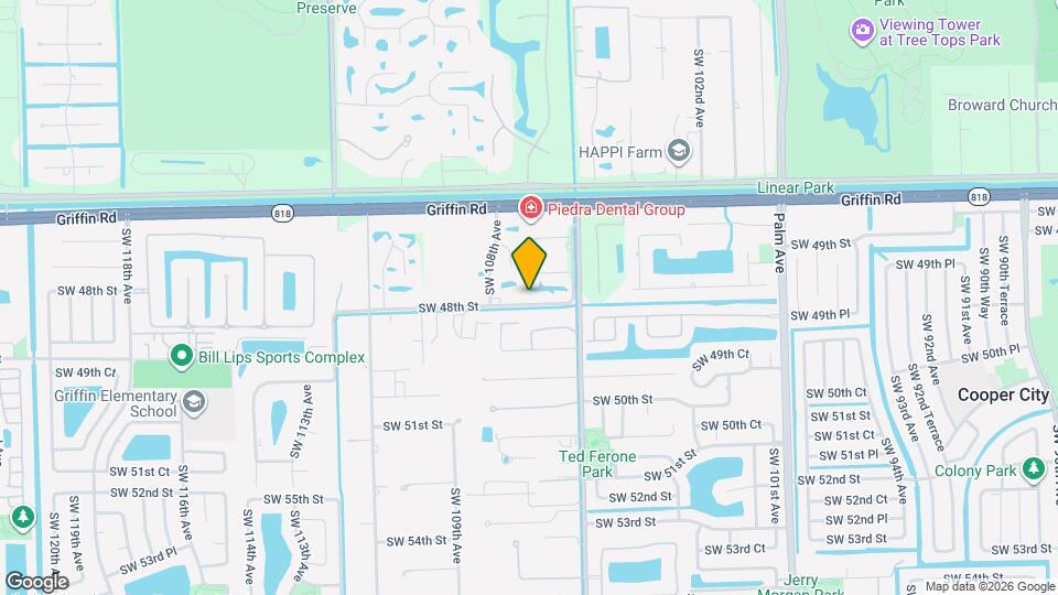 10751 SW 48th St Map and Location Details