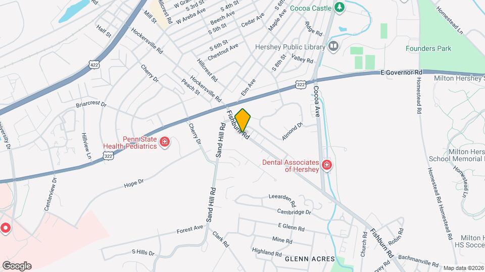 710 Fishburn Rd Map and Location Details