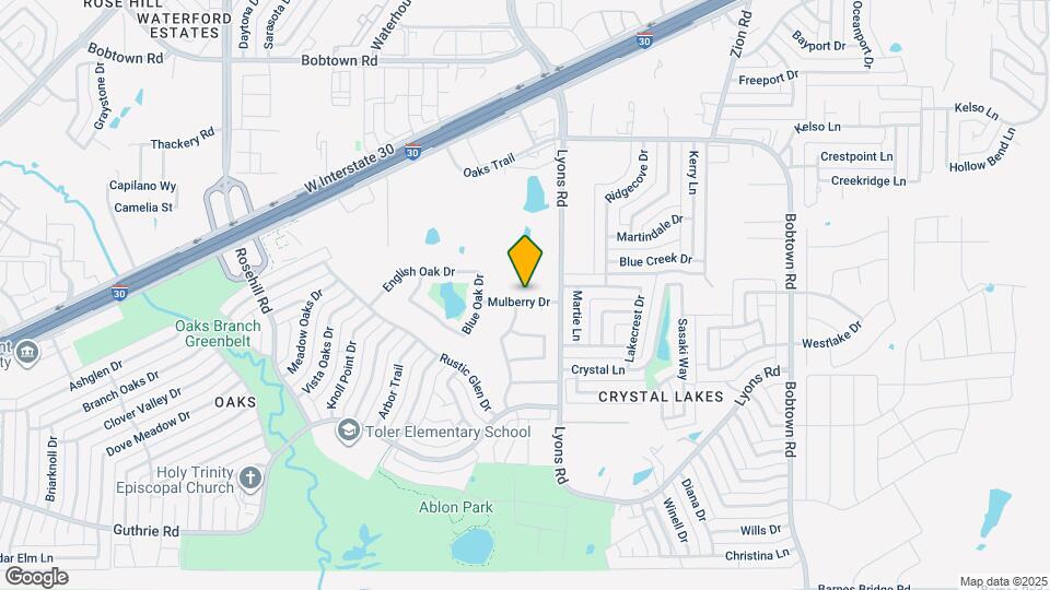 4009 Mulberry Dr Map and Location Details