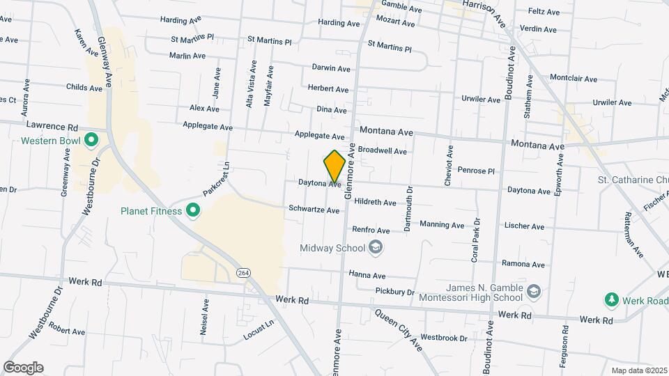 3411 Daytona Ave Map and Location Details